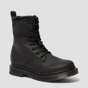 1460 WOMEN'S DM'S WINTERGRIP FAUX FUR LINED BOOTS